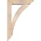 Ekena Millwork Thorton Traditional Smooth Bracket w/ Offset Brace, Douglas Fir, 5 1/2"W x 22"D x 34"H BKT0604X22X34THR01SDF - alternate 4
